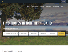 Tablet Screenshot of northidahohomefinder.com